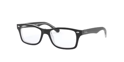 Ray-Ban RY1531 3592 - Black on Transparent