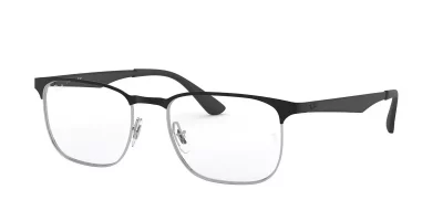 Ray-Ban RX6363 2861 - Black on Silver