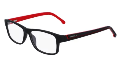 Lacoste L2707 004 - Matte Black / Red