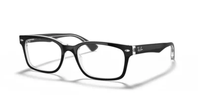 Ray-Ban RX5286 2034 - Black on Transparent