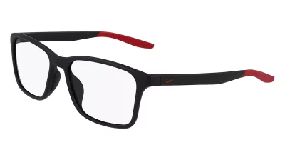 Nike 7117 006 - Matte Black / Gym Red