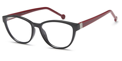 Capri Anna - Black / Burgundy