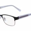 Marchon M-7000 001 - Black / Rose Gold
