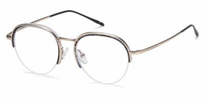 Menizzi Petite M4043 C02 - Blue Black / Matte Gold