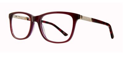 Serafina Eyewear - Hope, Burgundy Gold