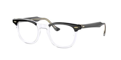 Ray-Ban RX5398 2034 - Black on Transparent