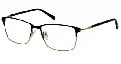 Perry Ellis PE450 3 Matte Black / Gold