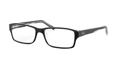 Ray-Ban RX5169 2034 - Black on Transparent