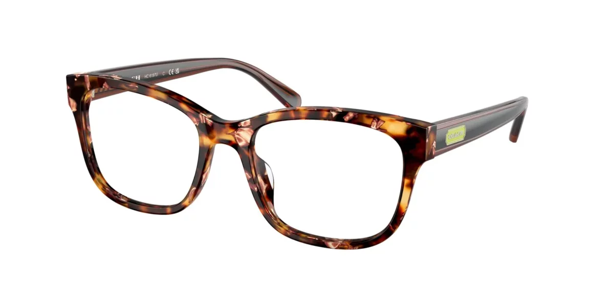 Coach HC6197U 5711 Pearlescent Amber Tortoise