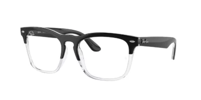 Ray-Ban RX4487V 8193 - Black on Transparent