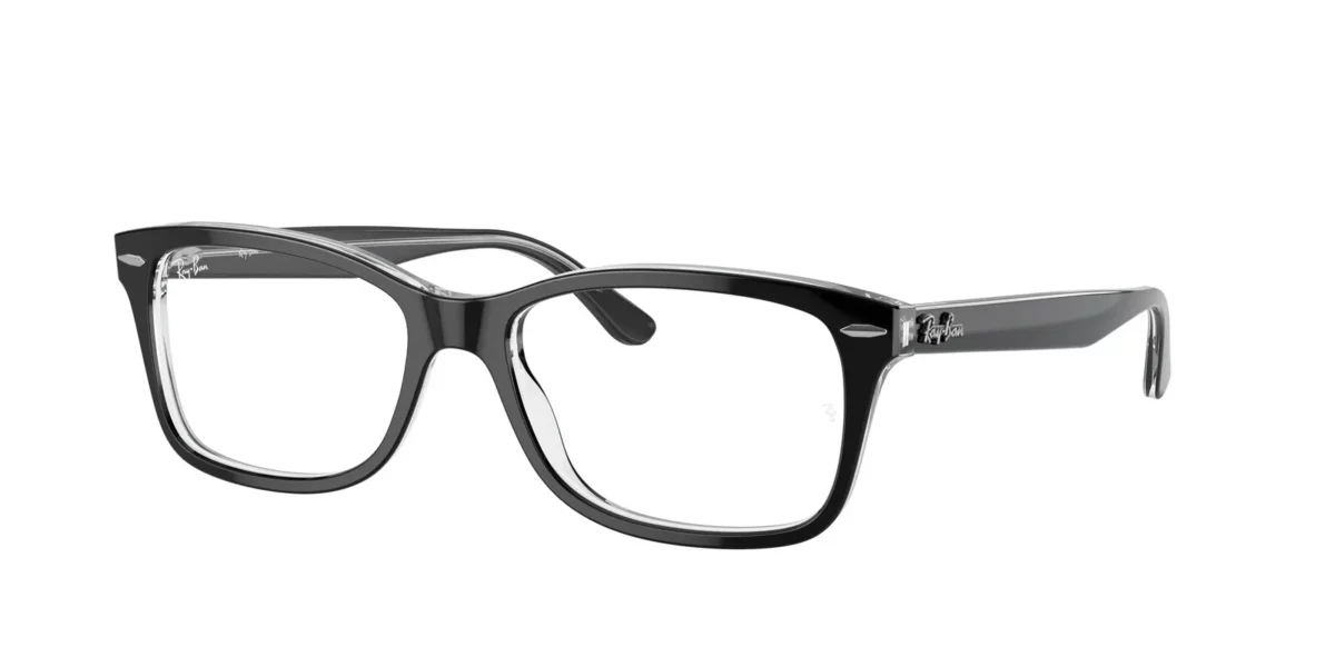 Ray-Ban RB5428 2034 Black on Transparent