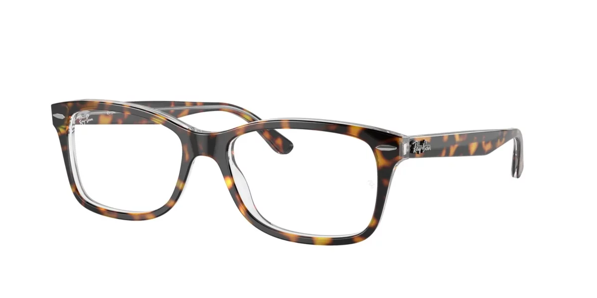 Ray-Ban RB5428 5082 Havana on Transparent