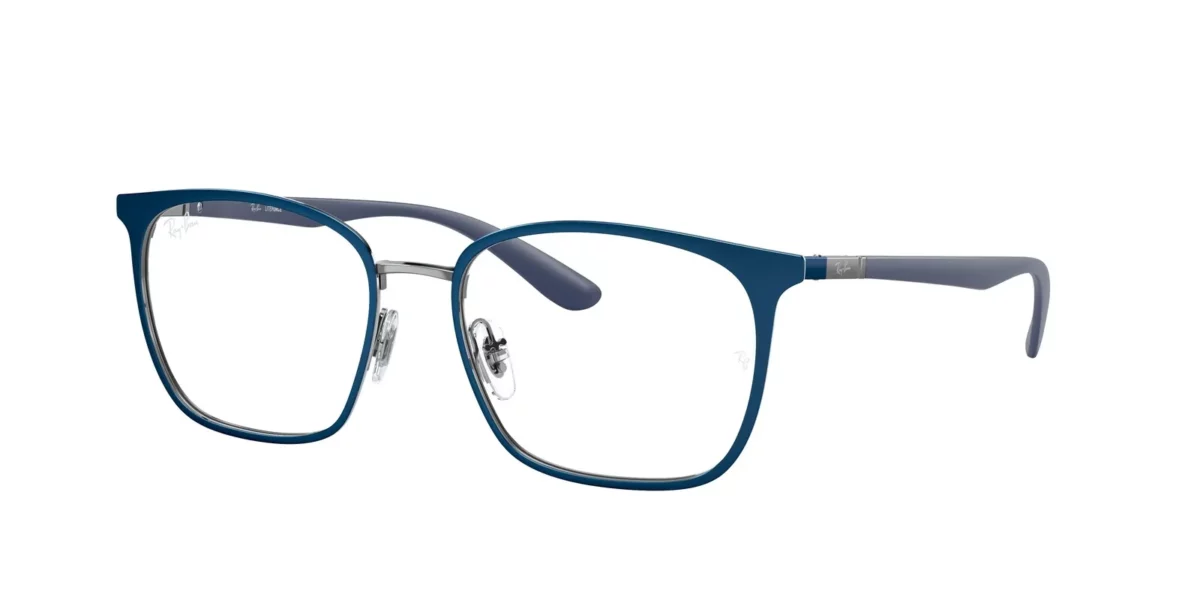 Ray-Ban RB6486 3124 Blue on Gunmetal