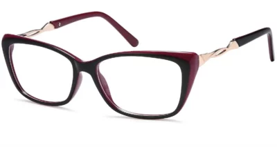 Capri Emma Black Burgundy