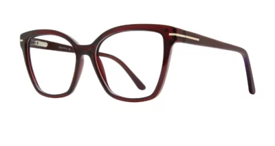 Serafina Glamour Clip - Burgundy