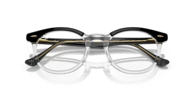 Ray-Ban RX5598 2034 - Black on Transparent