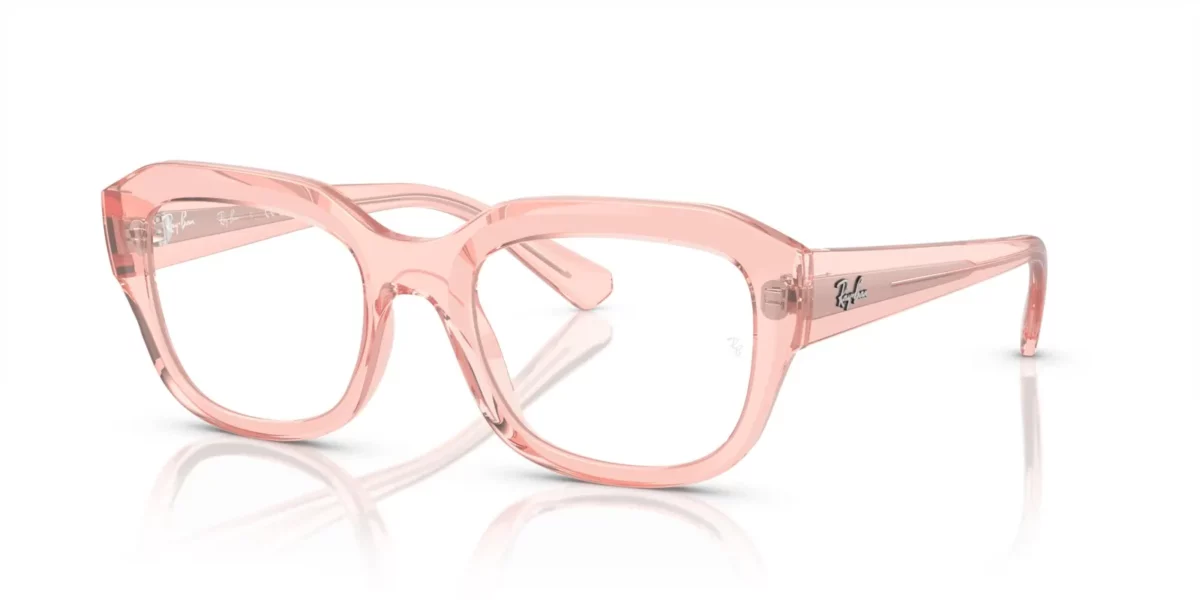 Ray-Ban RX7225 8318 - Transparent Pink
