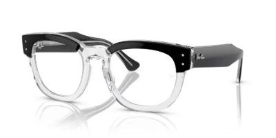 Ray-Ban RX0298V 2034 - Black on Transparent