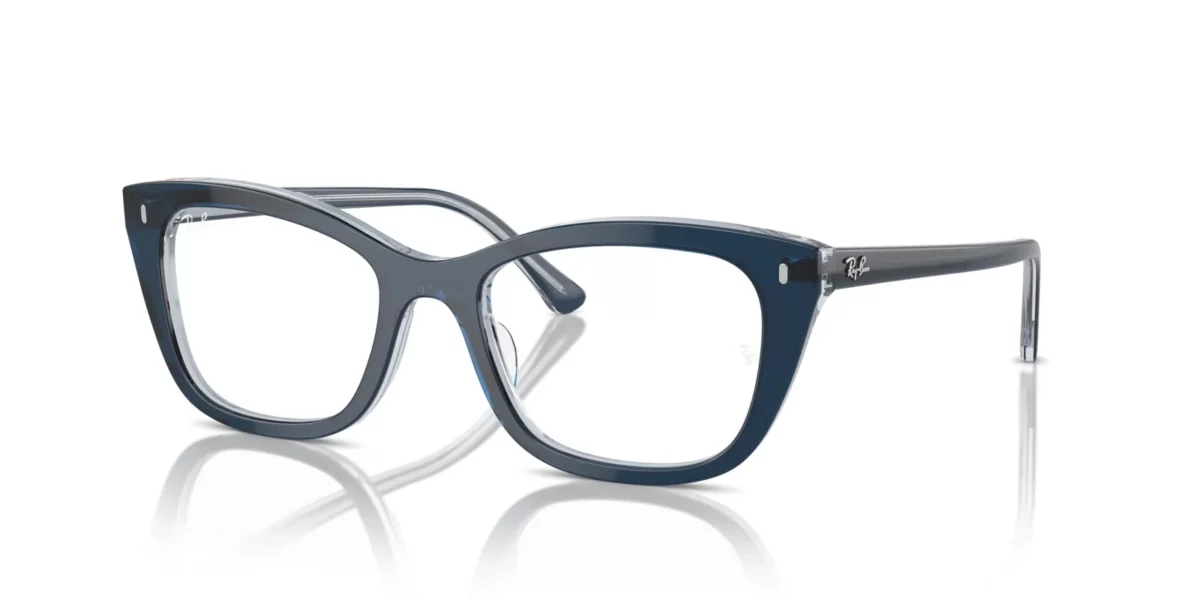 Ray-Ban RX5433 8324 - Blue on Transparent