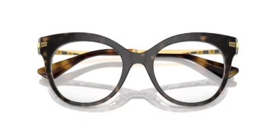 Dolce & Gabbana DG3392 3217 - Havana on White Barrow - Front