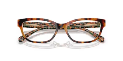 Coach HC6250U 5847 - Amber Tortoise / Orange Floral