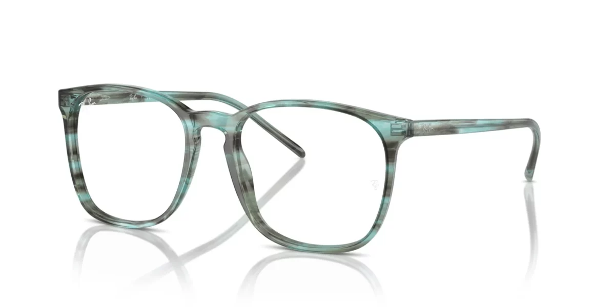Ray-Ban RX5387 8362 - Striped Green