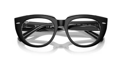 Ray-Ban RX5586 2034 - Black on Transparent