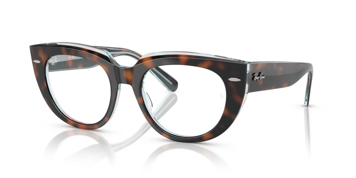 Ray-Ban RX5586 8401 - Dark Havana on Multicolor