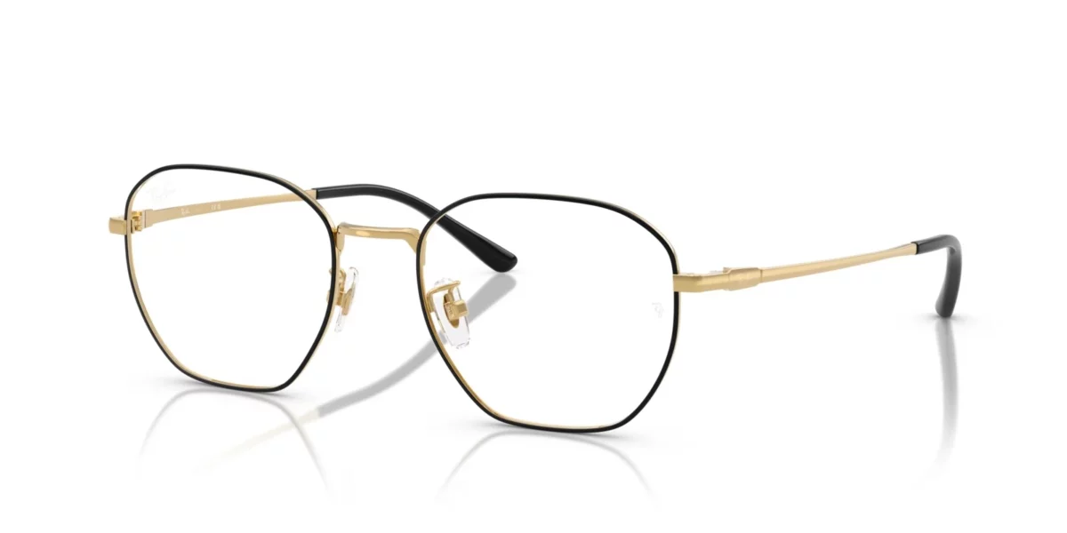 Ray-Ban RX8777D 1250 - Black on Gold