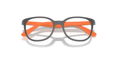 Ray-Ban RY1631 3963 - Dark Grey on Orange