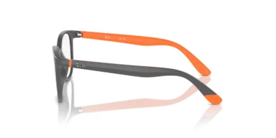 Ray-Ban RY1631 3963 - Dark Grey on Orange