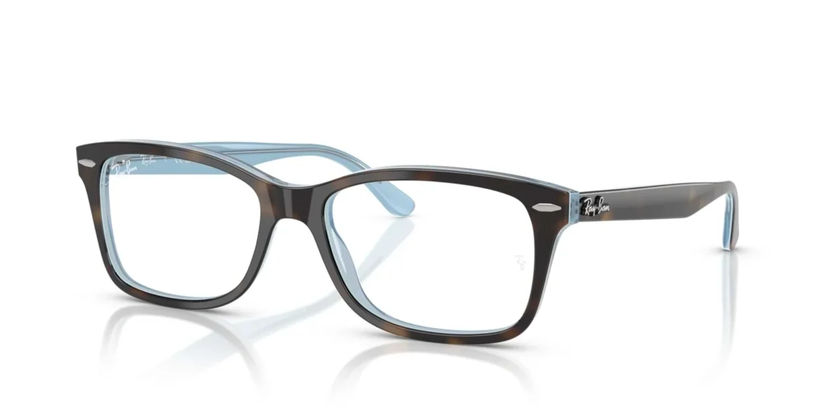 Ray-Ban RX5428 5883 - Havana on Light Blue