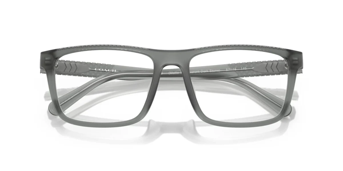 Coach HC6263U 5880 - Matte Transparent Dark Stone